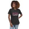 On A Bad Day There's Always Lipstick Women's Relaxed T-Shirt